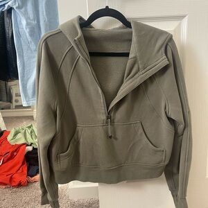 lululemon scuba half zip hoodie